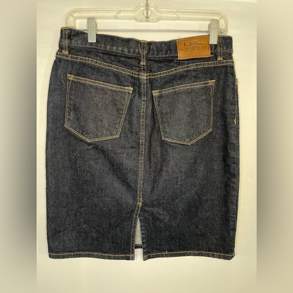Ralph Lauren Jean Skirt - Picture 2 of 3